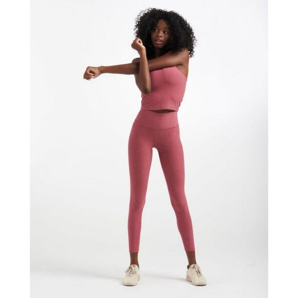 💕VUORI💕 Clean Elevation Legging ~ Desert Rose Heather XL NWT - Picture 3 of 15